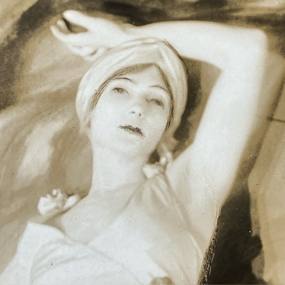 Art Nouveau 8 x 10 Albumen Photograph by Nicholas Haz